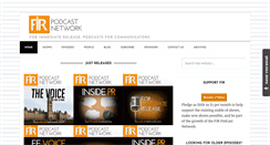Desktop Screenshot of firpodcastnetwork.com